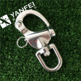 Rigging Hardware-Stainless Steel Snap Shackle with Swivel Eye