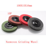 100X15 10p Roll Grinding Wheel Polishing Cleaning Non Woven Grinding Wheel