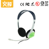 Hz-407 Hot Sale Portable Mini Computer Stereo Headphone with Microphone