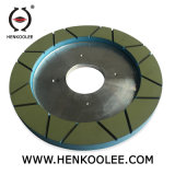 Italy Ancora Squaring Machine Resin-Bond Diamond Dry-Grinding Wheel (Working Layer With Flume)