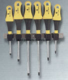 6PCS Screwdriver Set in Double Blister Slotted Phillips Screwdriver