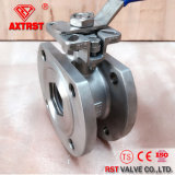 1PC Flanged Stainless Wafer Ball Valve with ISO5211 (PN16/40)
