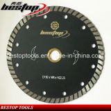 The Corrugated Turbo Diamond Small Blade for Cutting Marble