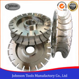 140-350mm Full Bullnose Vacuum Brazed Profiling Wheel for Stone Shaping