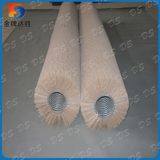 Aluminium Oxide Abrasive Nylon Polishing Spiral Wound Coil Brush Roller