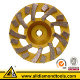 Tornado Diamond Grinding Cup Wheel for Concrete