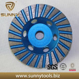 M14 Connection Diamond Cup Wheel for Stone Grinding