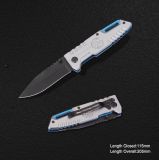 Folding Knife with Anodized Aluminum Handle (#3893)