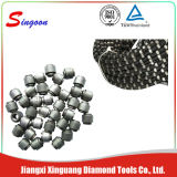 Stationary Diamond Wire Saw Cutting Granite Marble Block