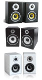 Cheapest Professional Active Studio Monitor Home Use Powered Bookshelf Speakers with 4-Inch Carbon Fiber Woofer and Silkd Dome Tweeter 2.0