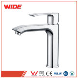 Bathroom Basin Mixer Tap Polished in Chrome Deck Mounted Water Faucet