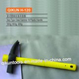 H-120 Construction Hardware Hand Tools Italy Type Claw Hammer with Plastic Handle