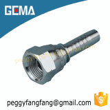 22611 Standard Carbon Steel Zinc Bsp Female Hydraulic Hose Fitting for Machinery