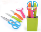 Factory Selling Colorful Best Gift 5PCS Knife Set
