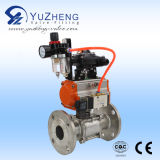 3PC Stainless Steel Ball Valve with Actuator