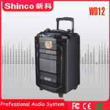 Shinco New Design Portable Bluetooth Trolley 12''karaoke Wireless Speaker