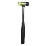 250mm Stainless Steel Hammer with Leather Handle