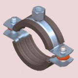 Pipe Clamp with Rubber Lining