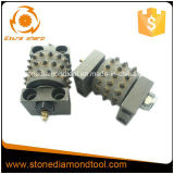 Granite Surface Litchi Bush Hammer Tool with Oil Seal Roller