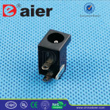 Black Plastic Electrical 2.1mm/2.5mm DC Power Jack