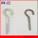 Galvanzied Wood Screw Hook for Pole Line Hardware