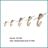 Traditional Style Pressed Standard Picture Hooks (301-308)