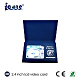 2.4 Inch LCD Screen Business Advertising Promotion Video Card