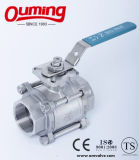 Ss 3 PC Ball Valve with Ce. API6d Approval