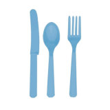 Aviation Disposable Plastic Spoon Fork and Knife