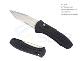 420 Stainless Steel Folding Knife (SE-22-BK)