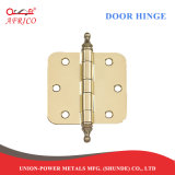 High Quality Spring Door Hinge with Plain Knuckle Made of Steel for North America Hardware