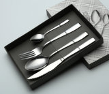 Stainless Steel Sliver Plated Dinner Tableware Knife Fork Spoon Set