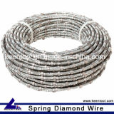 Keen Spring Coating Travertine Cutting Wire for Quarry