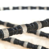 Reinforced Cast Iron Diamond Cable Saw with 10.5mm Diameter Sintered Beads