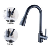 Flg Contemporary Single Handle Kitchen Sink Black Painting Tap/Faucet