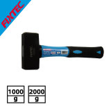 Fixtec High-Quality Carbon Steel Stoning Hammer with Fiber Handle