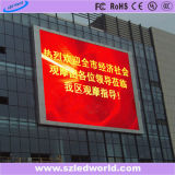 Aluminium Cabinet LED Wall on Building P8 Outdoor Front Service