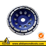 Double Row Diamond Cup Grinding Wheel for Concrete