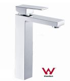 Watermark Sanitary Ware Square Bathroom Brass Chrome Tap (HD4203H)
