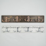High-Grade Beautiful Clothes Hook Wooden & Metal Board Hook (ZH-7015B)