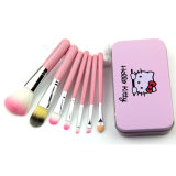 Hello Kitty Pink Color Lovely 7 PCS Cosmetic Brush Set