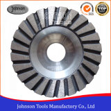 100mm Turbo Cup Wheel with Aluminium Core for Stone