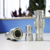 Agriculture Machine Parts Poppet Valved Coupler, Excavator Oil Pipe Connector Quick Couplings