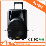 Portable Rechargeable Karaoke Trolley Speaker with Good Battery 12 Inch