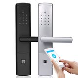 Electronic Keyless Door Lock Bluetooth APP Fingerprint Door Lock