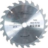 180mm*24T Tungsten Carbide Tipped (TCT) Circular Saw Blade