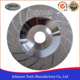 100-180mm Turbo Electroplated Part Diamond Cup Wheels for Stone Grinding