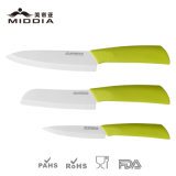 3PCS Kitchen Knife Set for Fruit+Santoku+Chef Knives