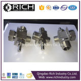 Textile Machine Connector / Valve Media Body/Valve Part/Stainless Steel Spare Parts, Turning Parts, Stainless Ste Parts/ Machinery Part/CNC Machining/Hardware