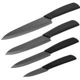 Paring Utility Slicing Chef Knife Black Ceramic Knife Set